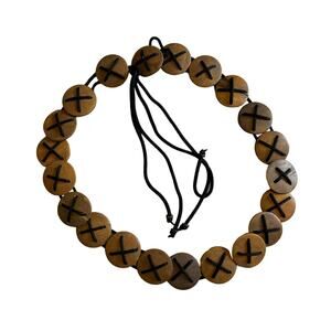 Belt Boho Hippie Wooden Women’s Tribal Festival Bohemian Art To Wear Aztec Gypsy